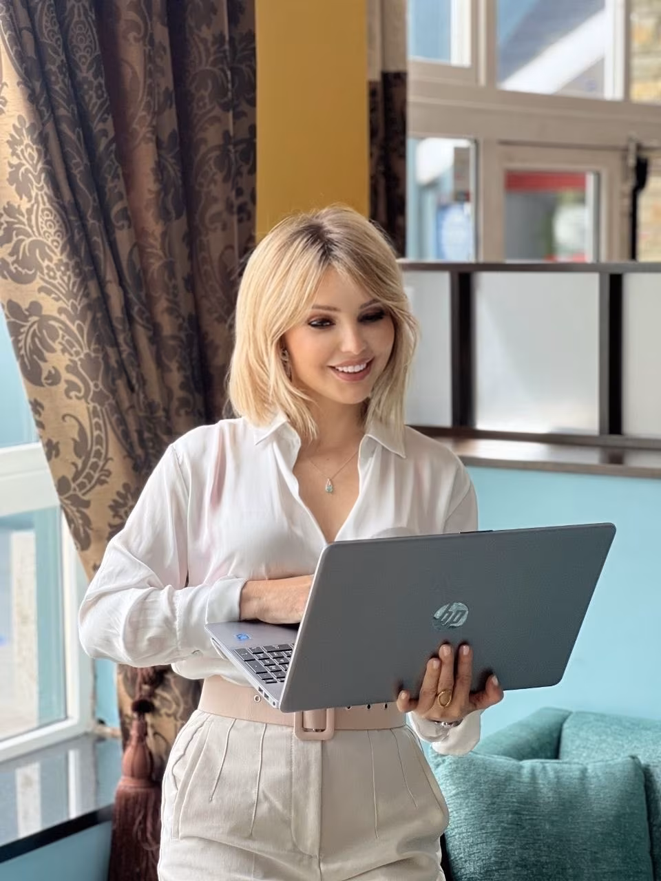 Open Her Profile